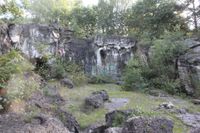 Der gro&szlig;e Bunker, der 1945 durch die Sowjets gesprengt wurde.